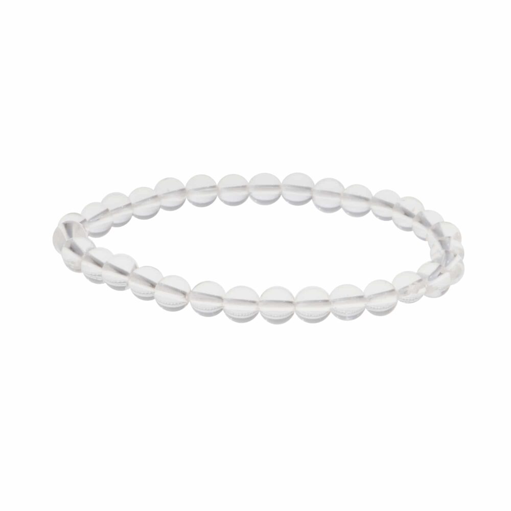 Bracelet Cristal de Roche 6mm