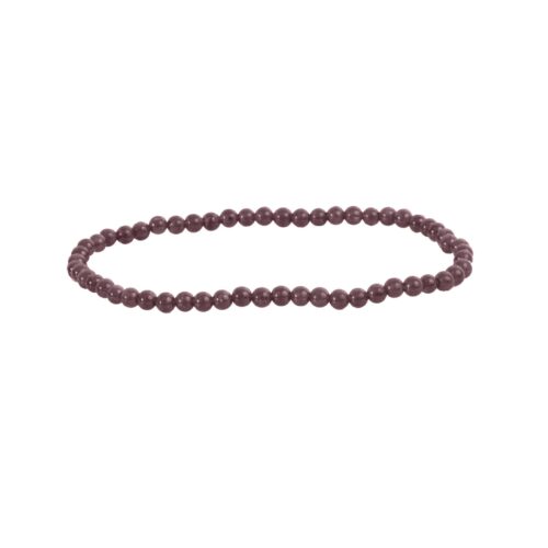 Bracelet Grenat 4mm