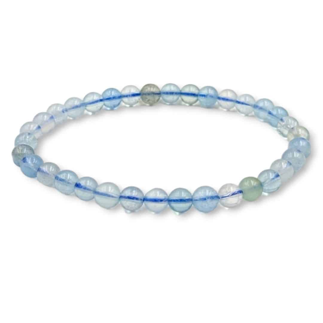 Aigue Marine - Bracelet Lithothérapie - Univers Quantic Shop