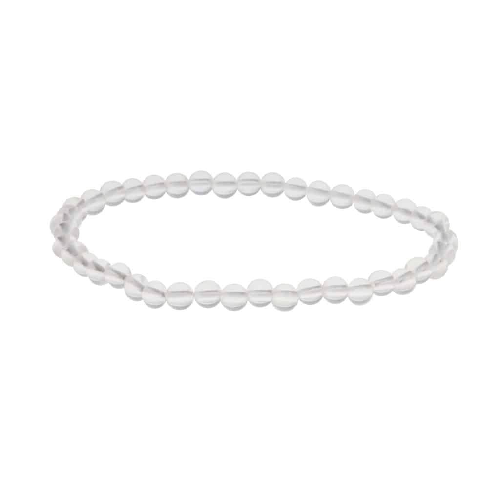 Bracelet Cristal de Roche 4mm