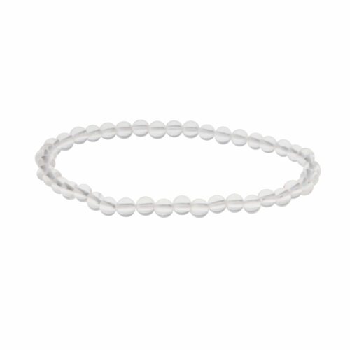 Bracelet Cristal de Roche 4mm