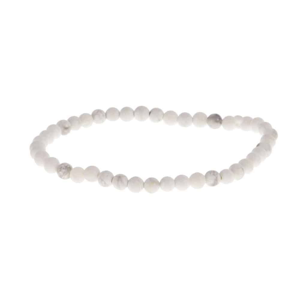 Bracelet Howlite 4mm