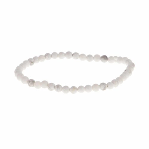Bracelet Howlite 4mm