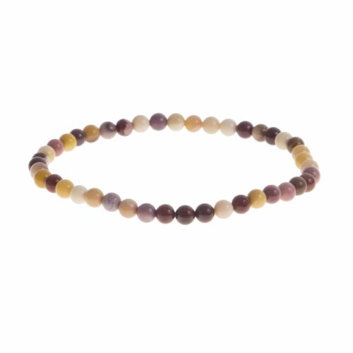 Bracelet Jaspe Mokaïte 4mm