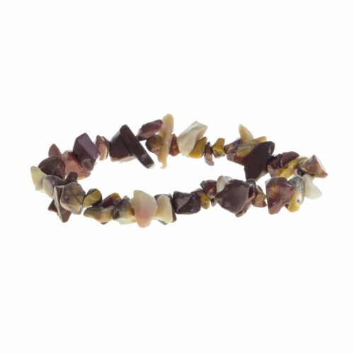 Bracelet Jaspe Mokaïte baroque