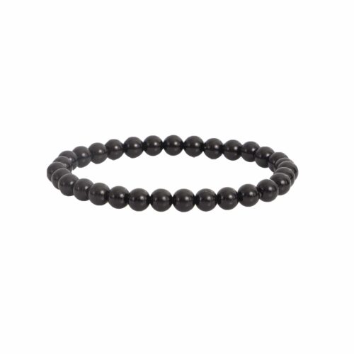 Bracelet Tourmaline noire 6mm