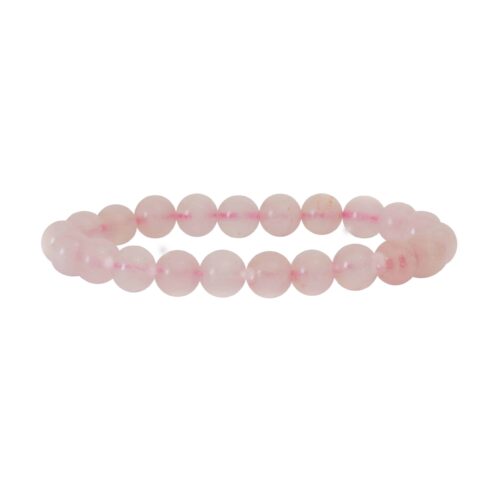 bracelet quartz rose 8mm