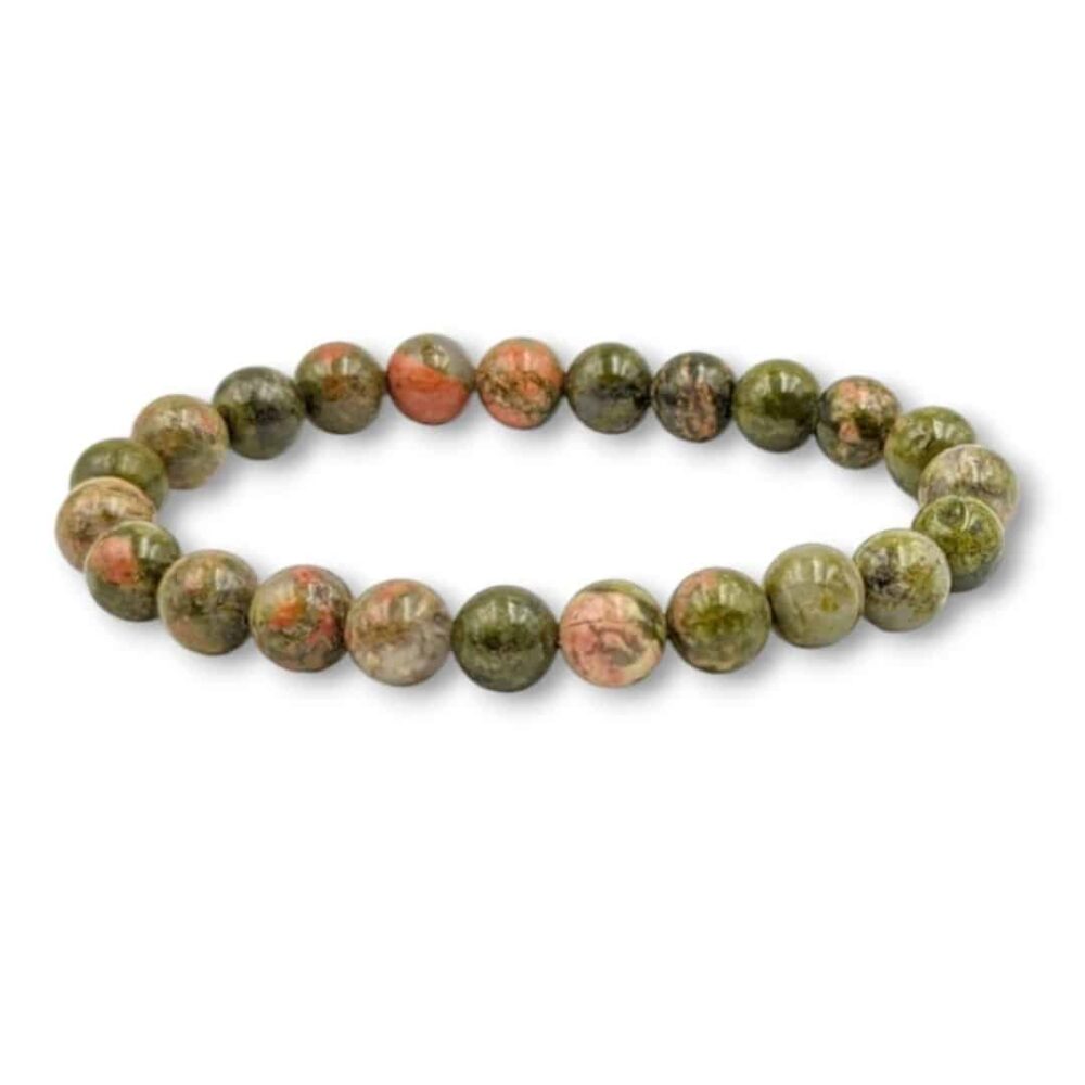 Bracelet Unakite 8 mm