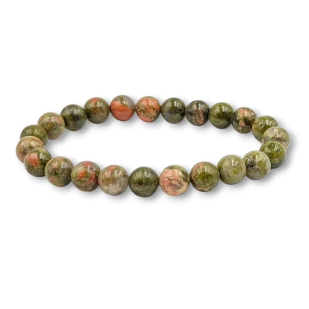 Bracelet Unakite 8 mm