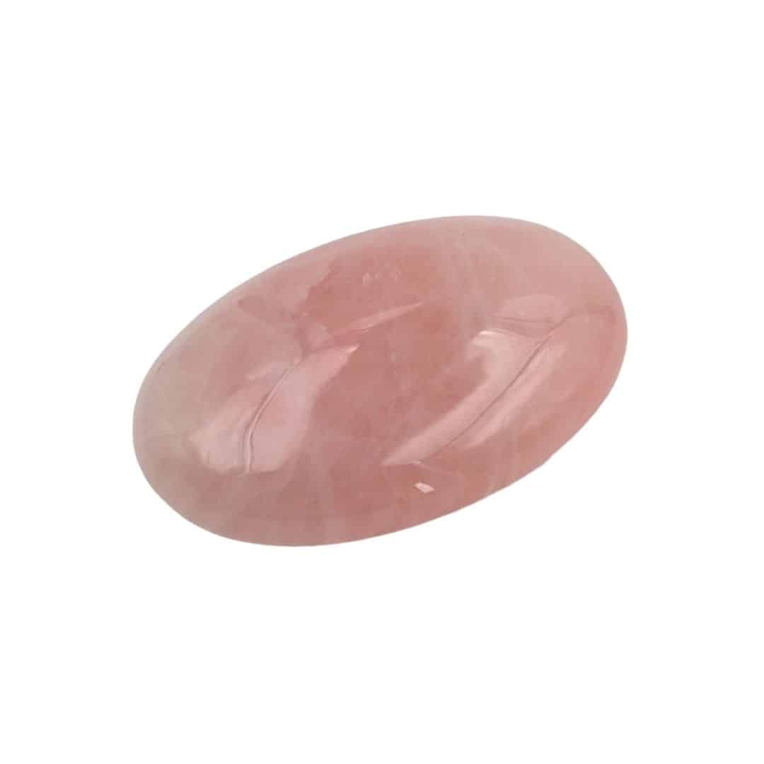 Pendentif Galet En Quartz Rose Plat - Pierre Naturelle, Neuf Avec étiquettes, Marque Naturosphère