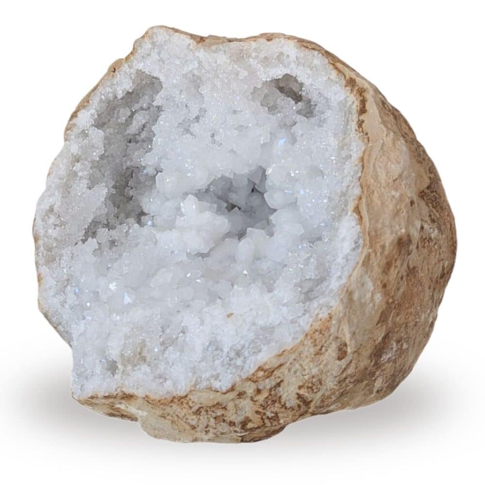 géode cristal de roche