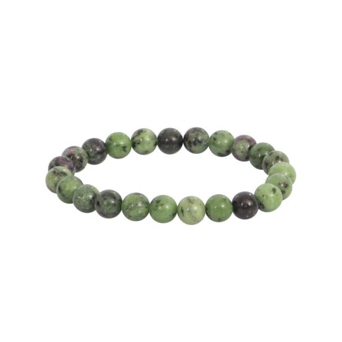 Bracelet Rubis zoïsite 8mm
