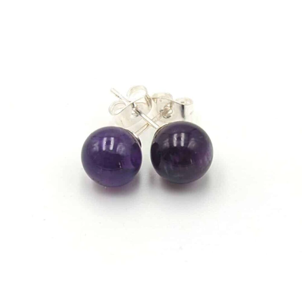 Boucles d'oreilles Améthyste
