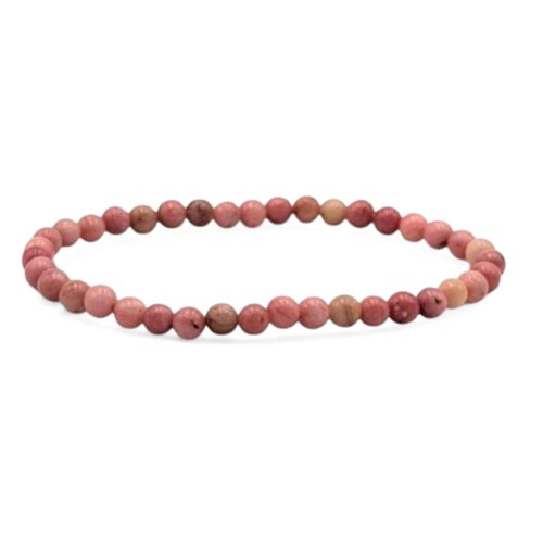 bracelet rhodonite 4mm
