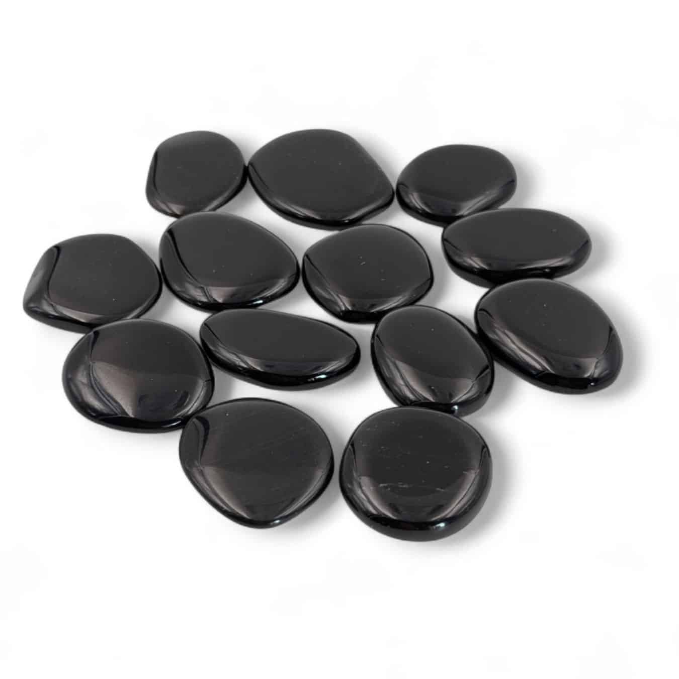 Pierre Larme D'Apache En Obsidienne Naturelle - 29,69 Carats - Porte-bonheur Puissant - Neuf