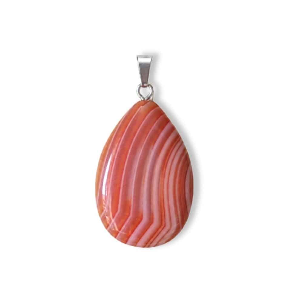 pendentif cornaline pierre naturelle