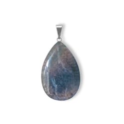 pendentif fluorite pierre naturelle