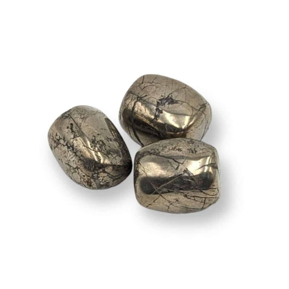 pyrite pierre roulée
