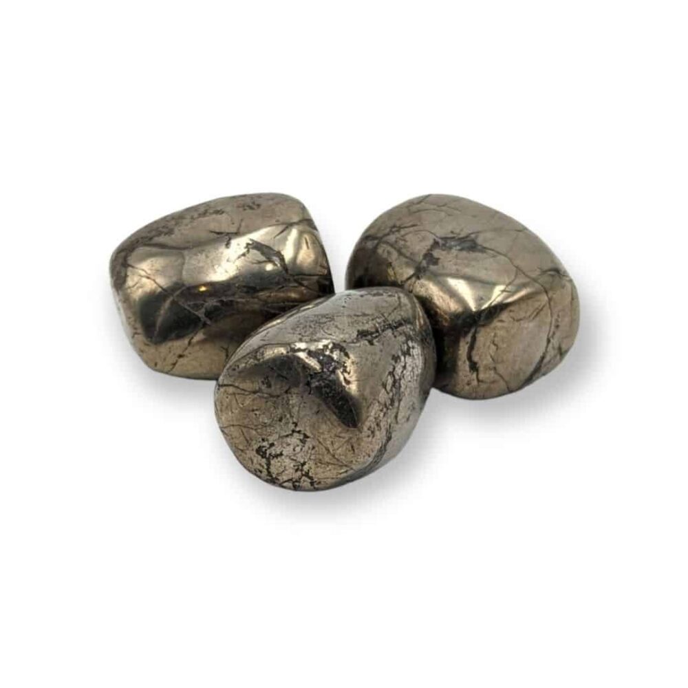 pyrite pierre roulée