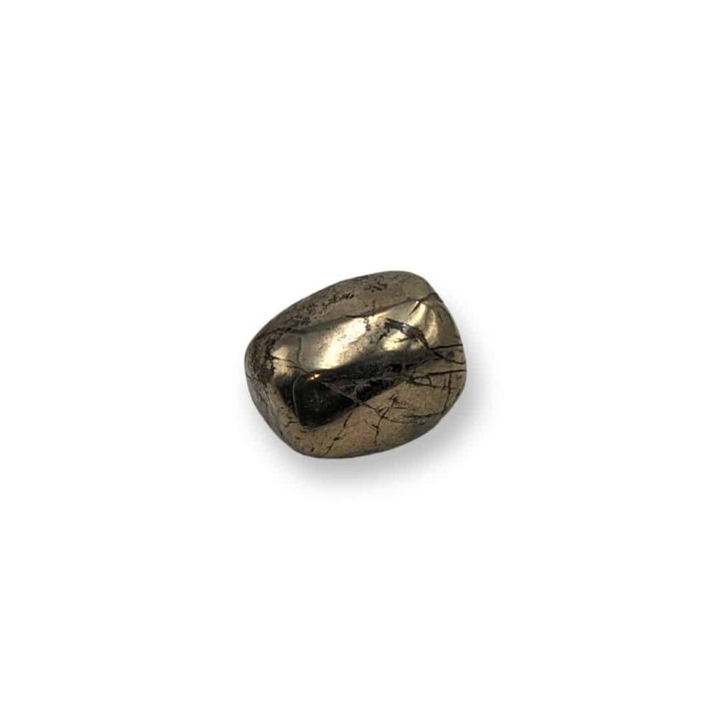 pyrite pierre roulée