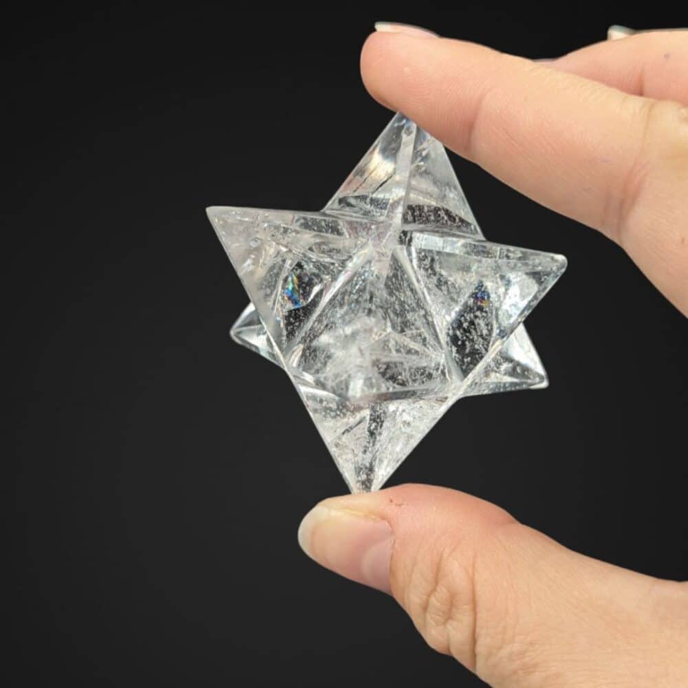 merkaba cristal de roche