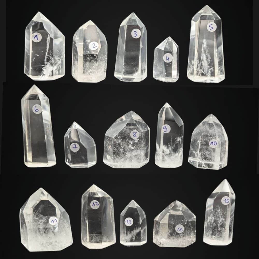Petite pointe de Cristal de roche