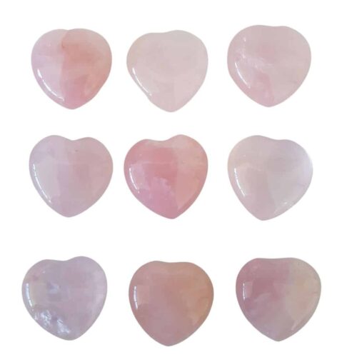 Coeur Quartz rose