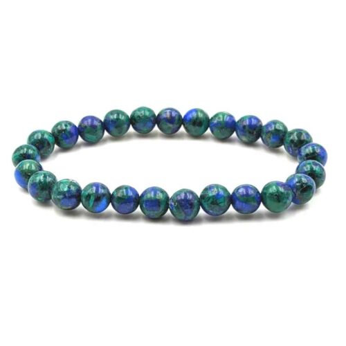 Bracelet Azurite Malachite 8mm