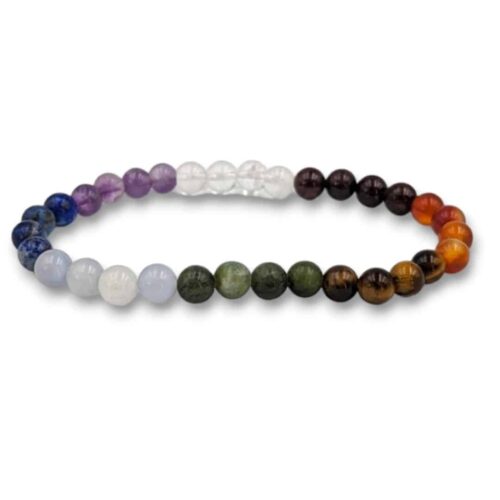Bracelet 7 chakras 6mm