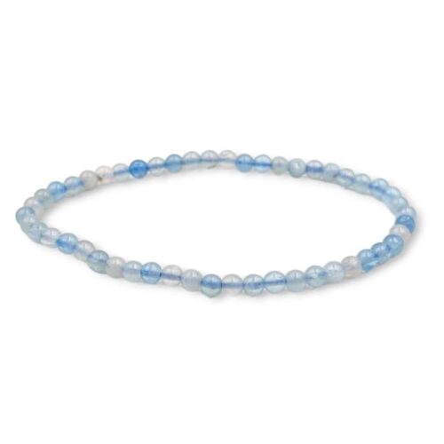 Bracelet Aigue-Marine 4mm