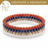 kit bracelets creativite inspiration pierres naturelles pour stimuler imagination et debloquer la creativite
