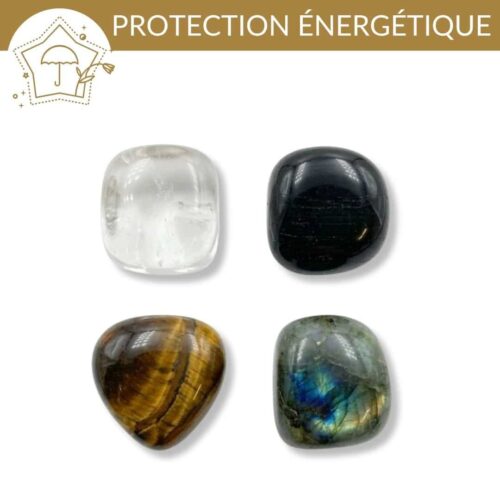 kit pierres protection energies negatives pierres naturelles pour se proteger et renforcer son energie