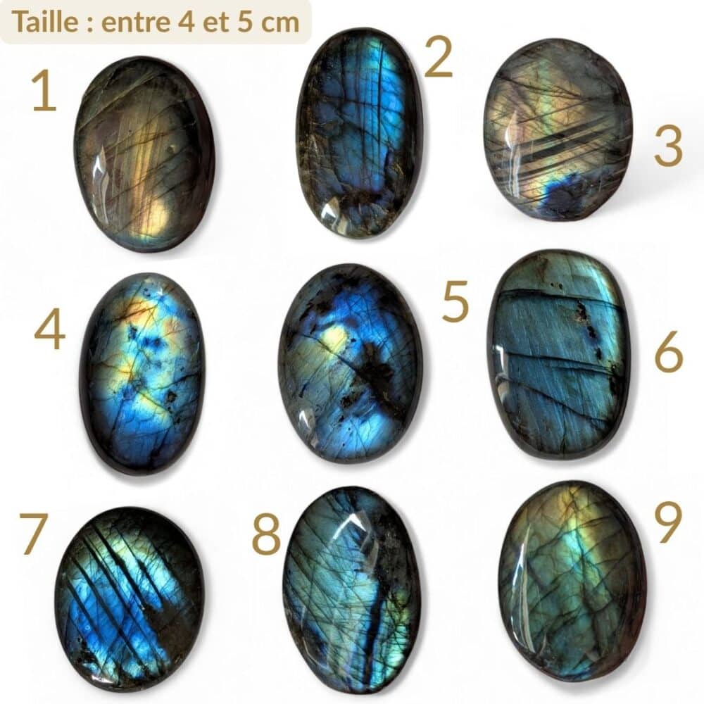 Galet Labradorite