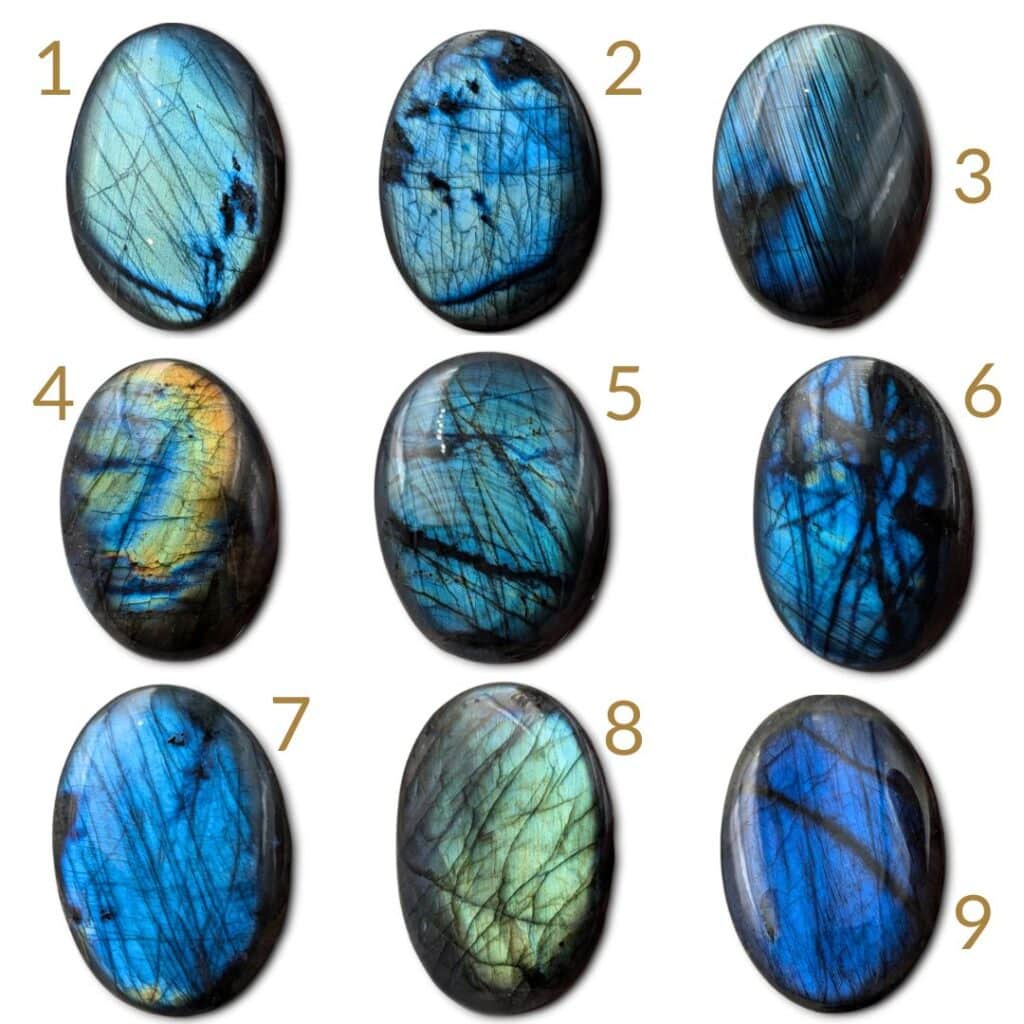 Galet Labradorite