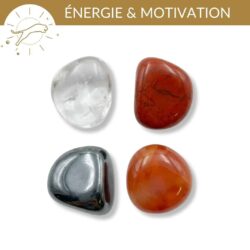 kit pierres energie motivation pierres naturelles pour retrouver energie physique et mentale naturellement