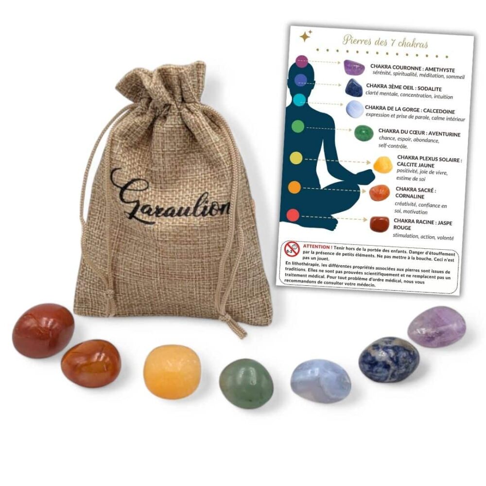 pierres 7 chakras