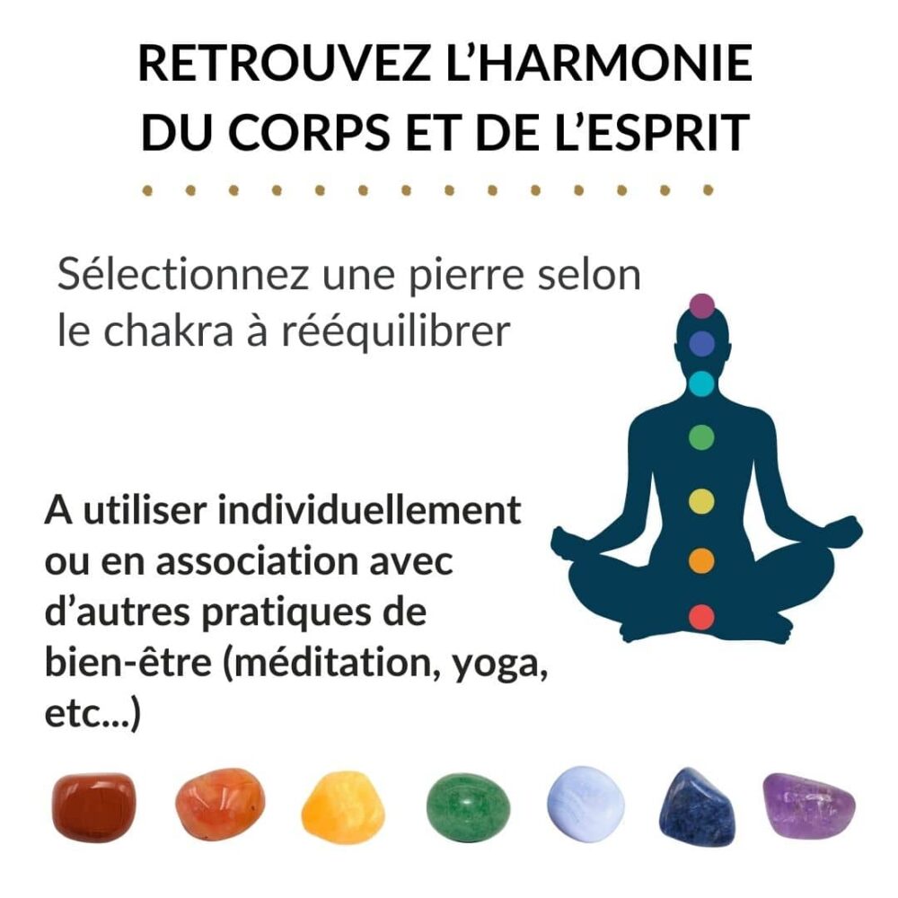 pierres 7 chakras
