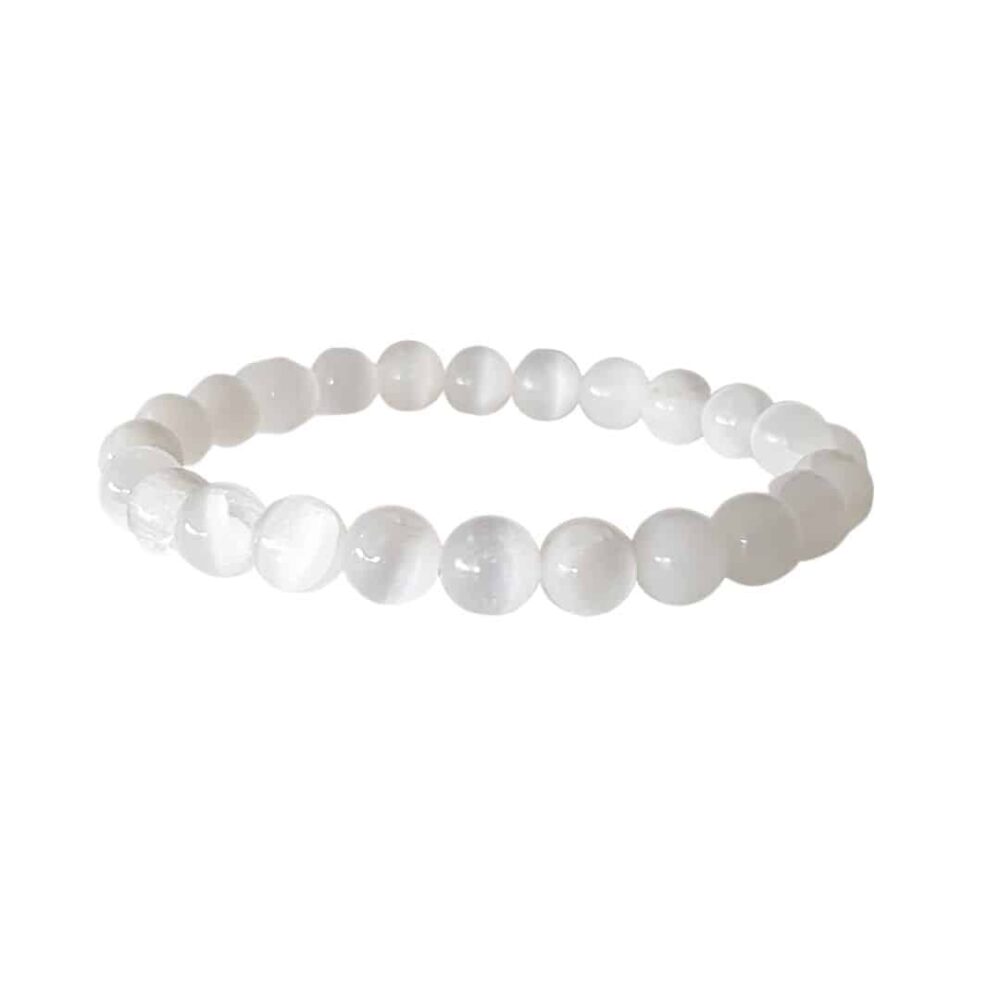 Bracelet Sélénite 8mm