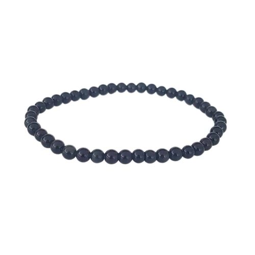 Bracelet Tourmaline noire 4mm