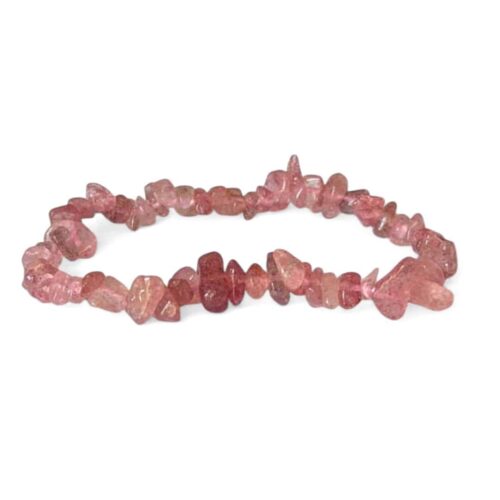 bracelet quartz fraise baroque