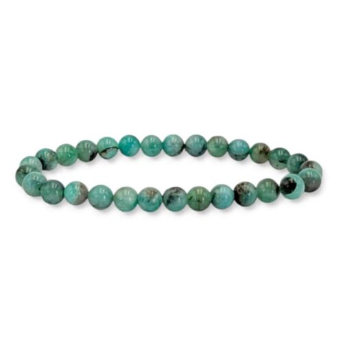 Bracelet Emeraude 6mm
