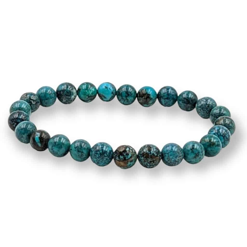 Bracelet Turquoise du Tibet 8mm