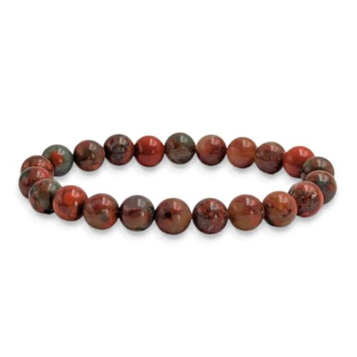 Bracelet Jaspe Breschia 8mm