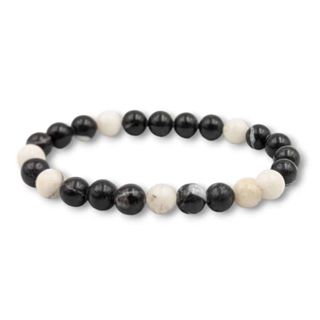 Bracelet Jaspe zèbre 8mm