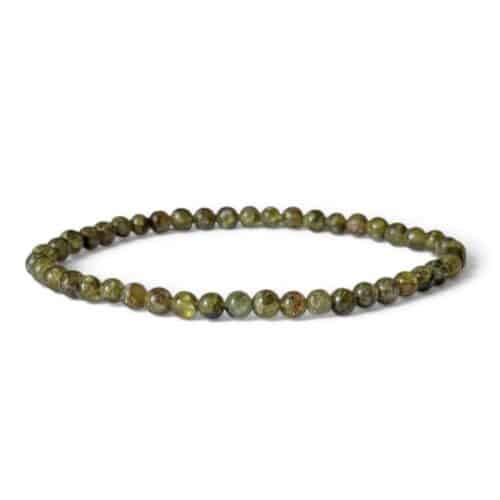 bracelet péridot 4mm