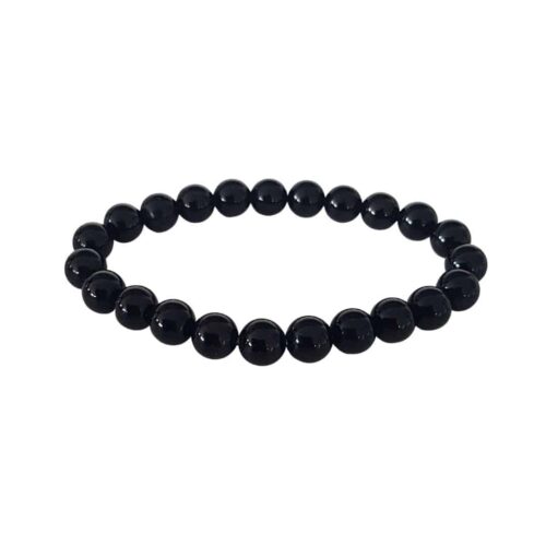 Bracelet Spinelle noir 8mm