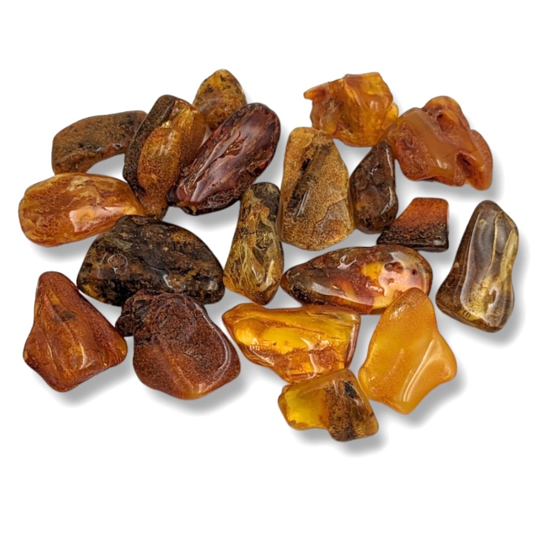 Ambre Naturel De La Baltique – 4,5 Grammes – Non Chauffé – Doré Transparent