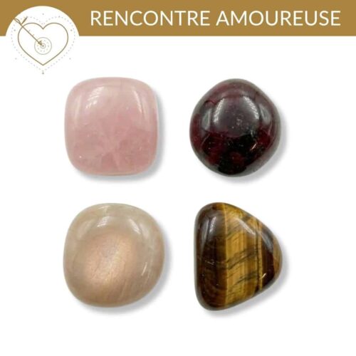 kit pierres rencontre amoureuse pierres naturelles pour favoriser l amour et les rencontres