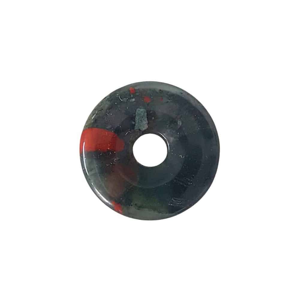 Donut Jaspe Héliotrope 3cm