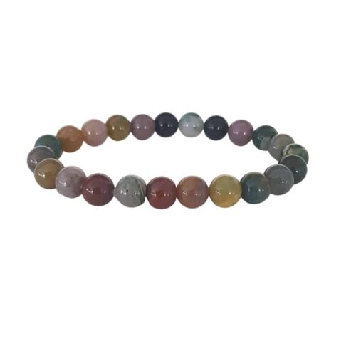 Bracelet Agate indienne 8 mm